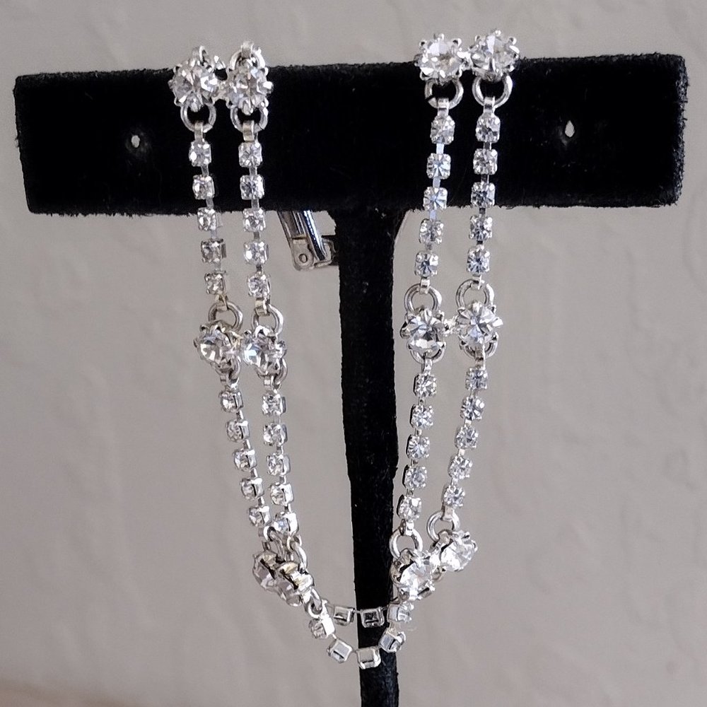 Clear Rhinestone Bracelet - Picture 3 of 5